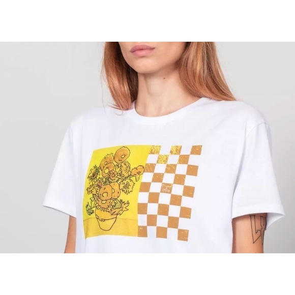 van gogh sunflowers tee